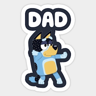 Beloved Dad Sticker